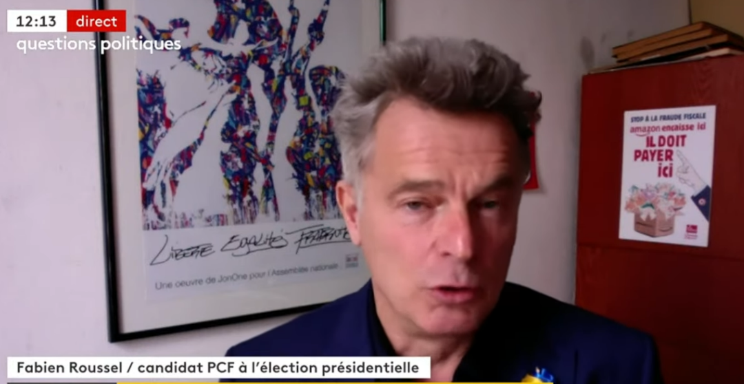 Fabien Roussel invité de Questions politiques sur France inter