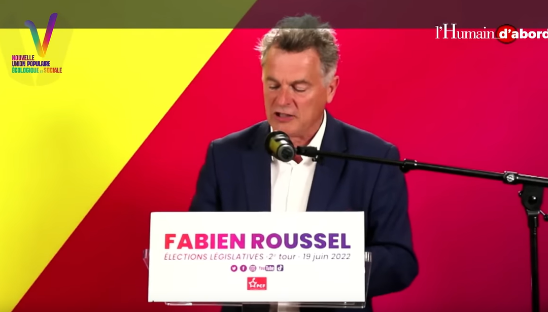 Déclaration de Fabien Roussel sur le second tour de l’élection législative